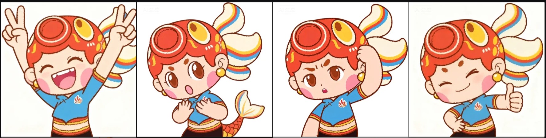 金鱼IP表情包